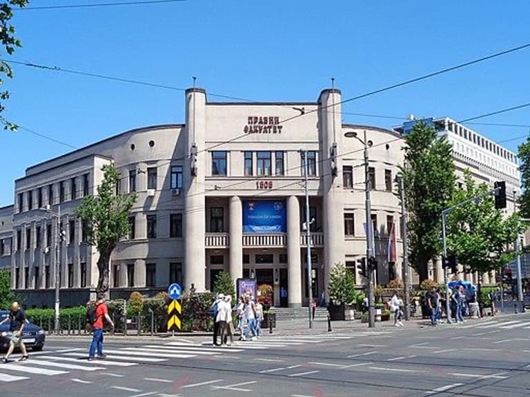 Faculty of Law, University of Belgrade — one of the universities in Serbia.