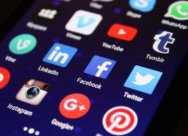App icons on a smartphone screen.